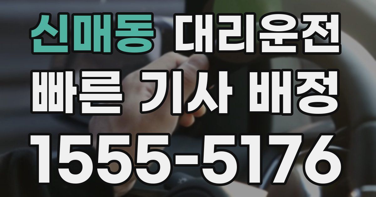 일일대리기사