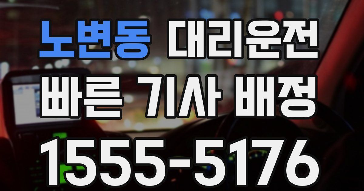 일일대리기사