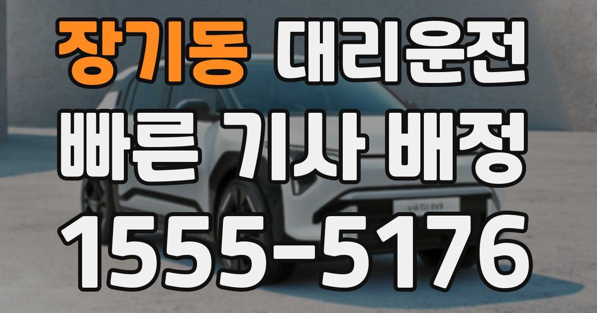 일일대리기사