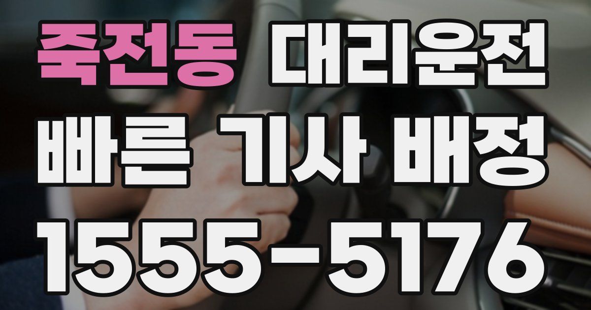 일일대리기사