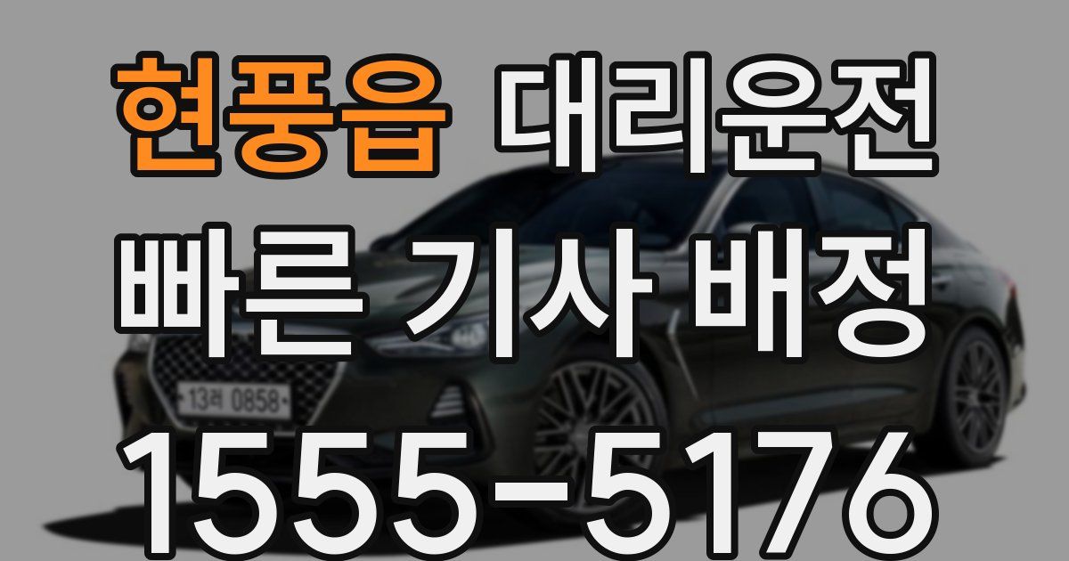 일일대리기사
