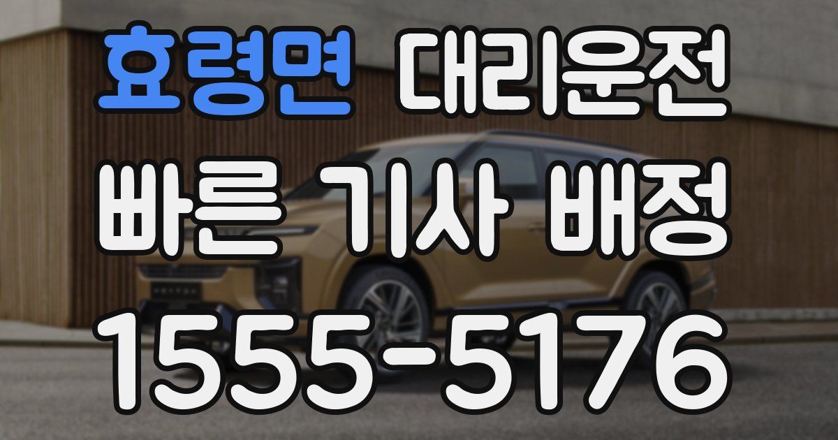 일일대리기사