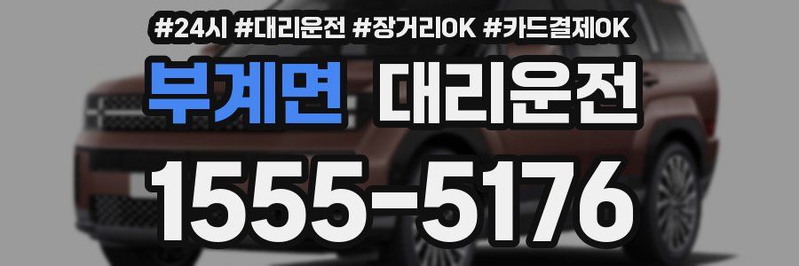 부계면 대리운전