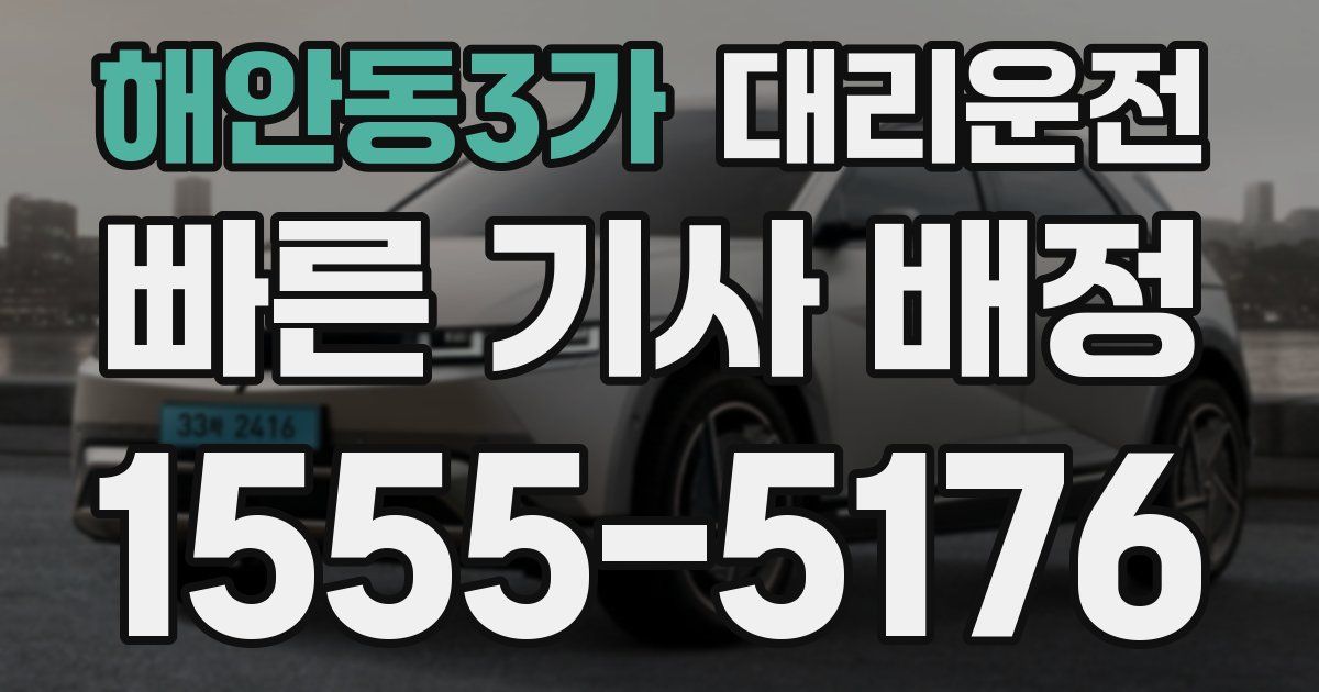 일일대리기사