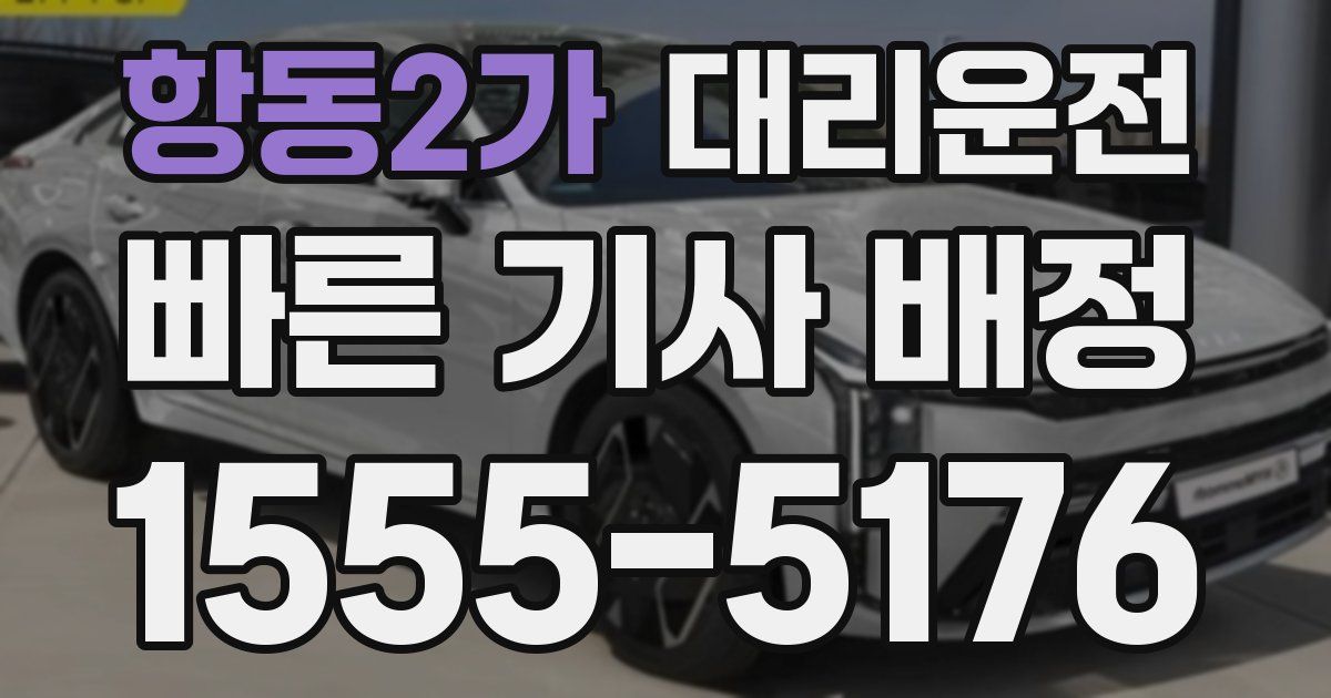 일일대리기사