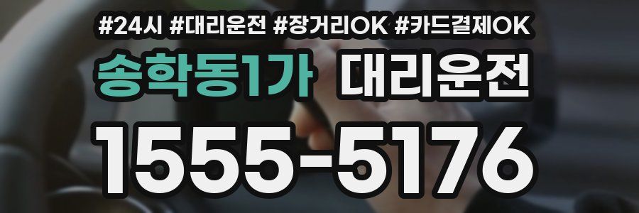 송학동1가 대리운전
