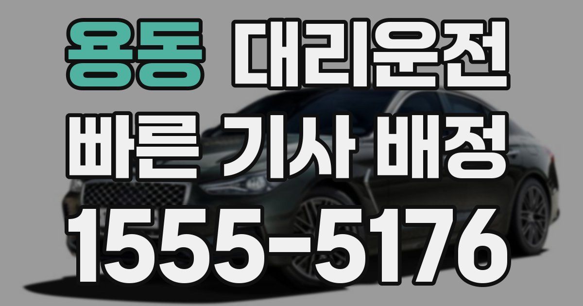 일일대리기사