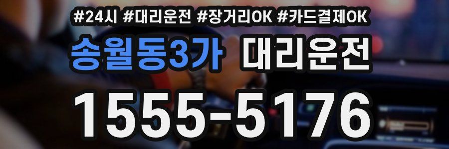 송월동3가 대리운전