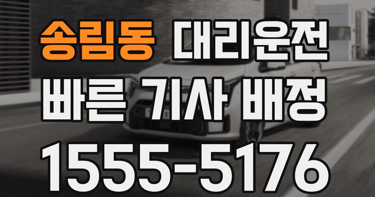 일일대리기사