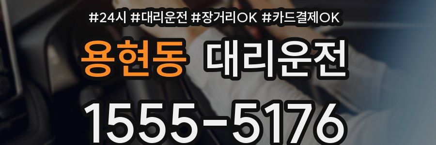 용현동 대리운전