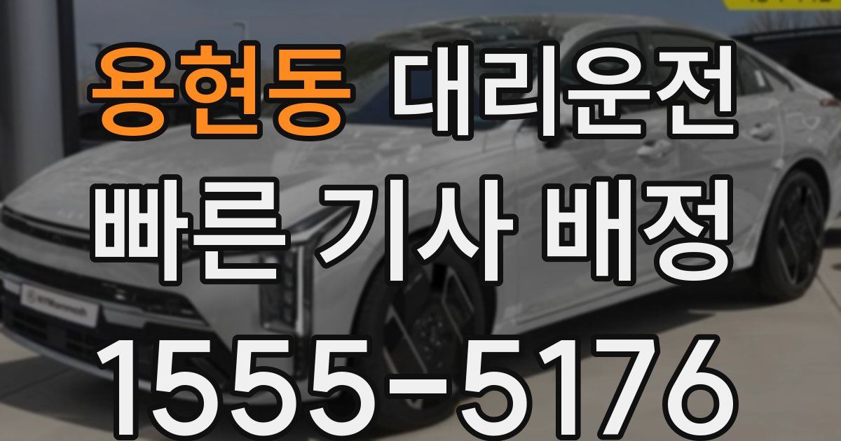 일일대리기사
