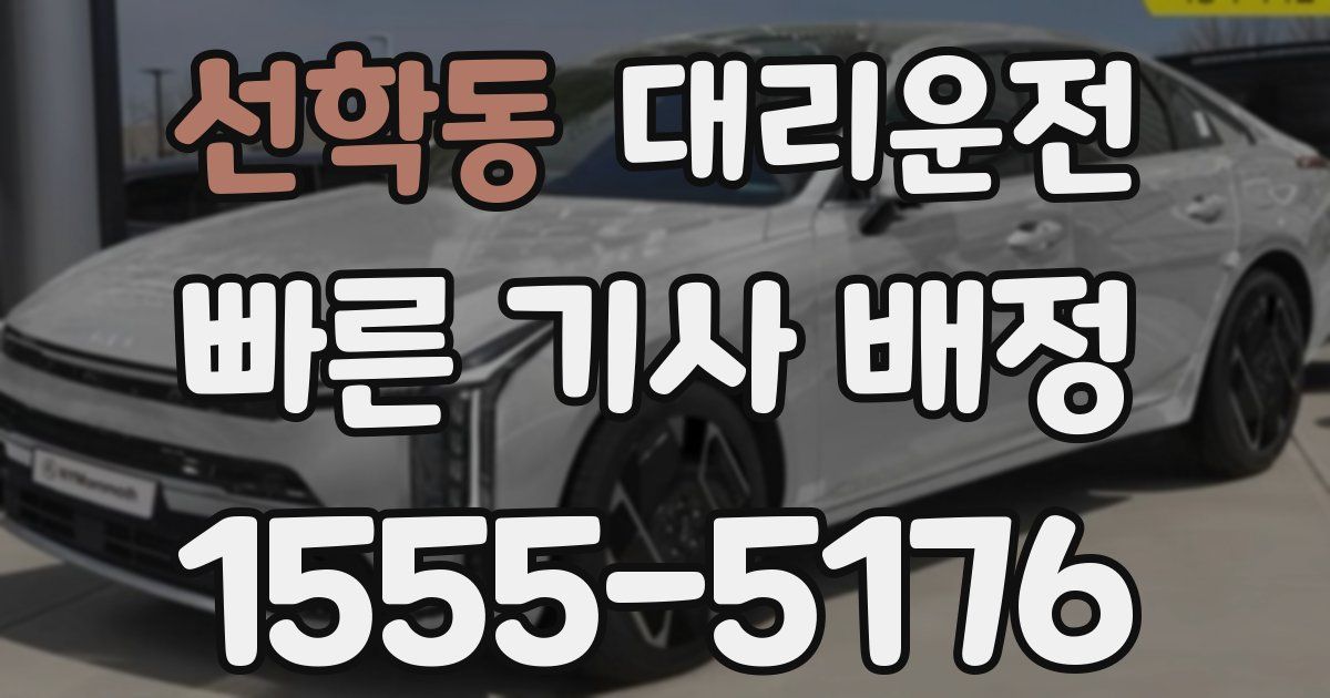 일일대리기사