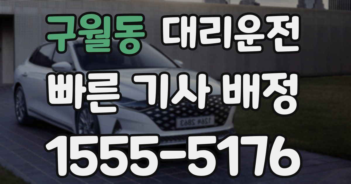 일일대리기사