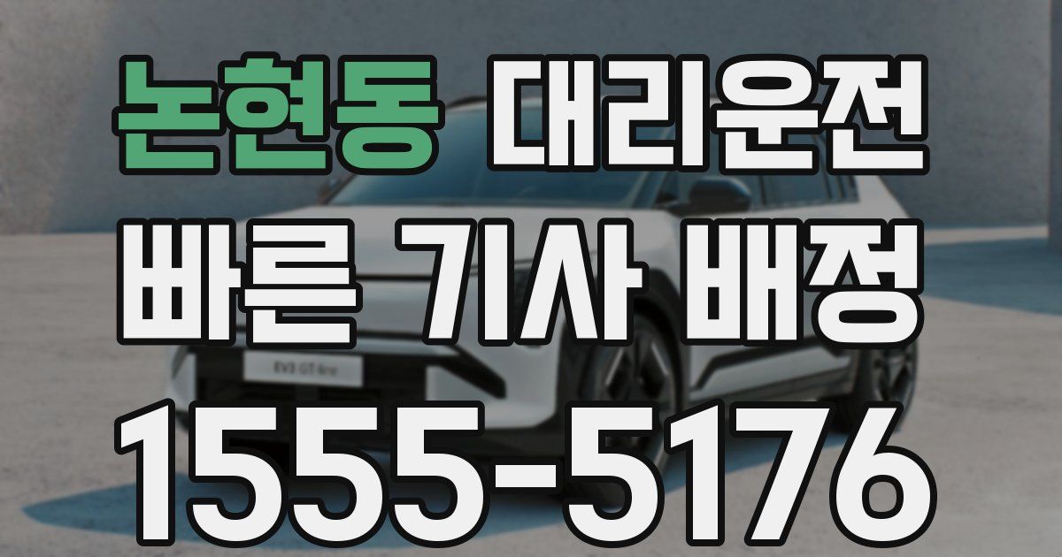 일일대리기사