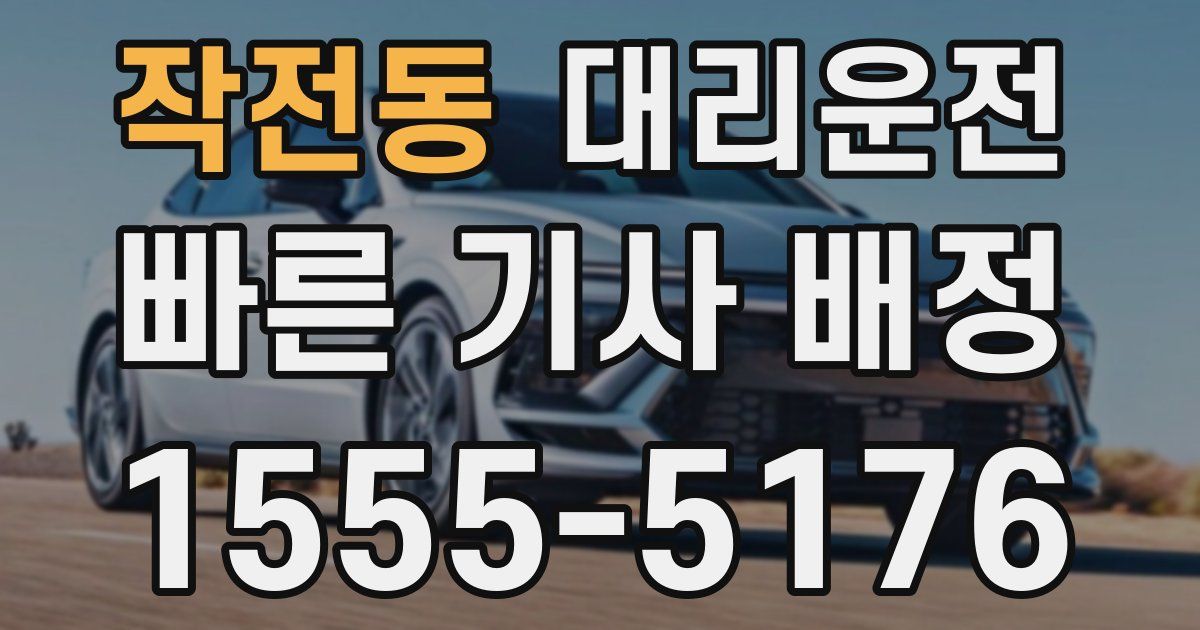 일일대리기사