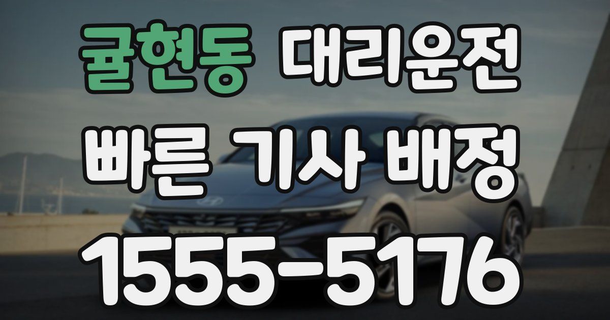 일일대리기사