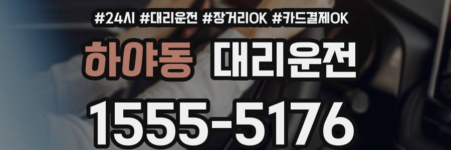 하야동 대리운전