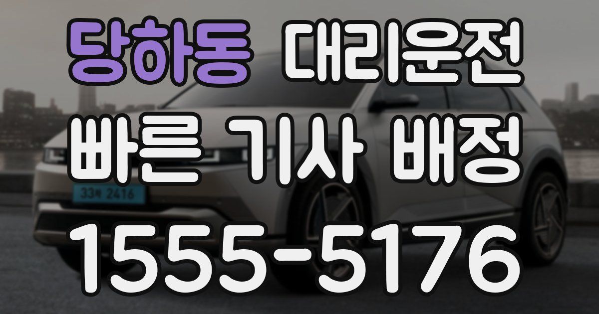 일일대리기사