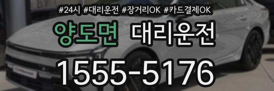 양도면 대리운전