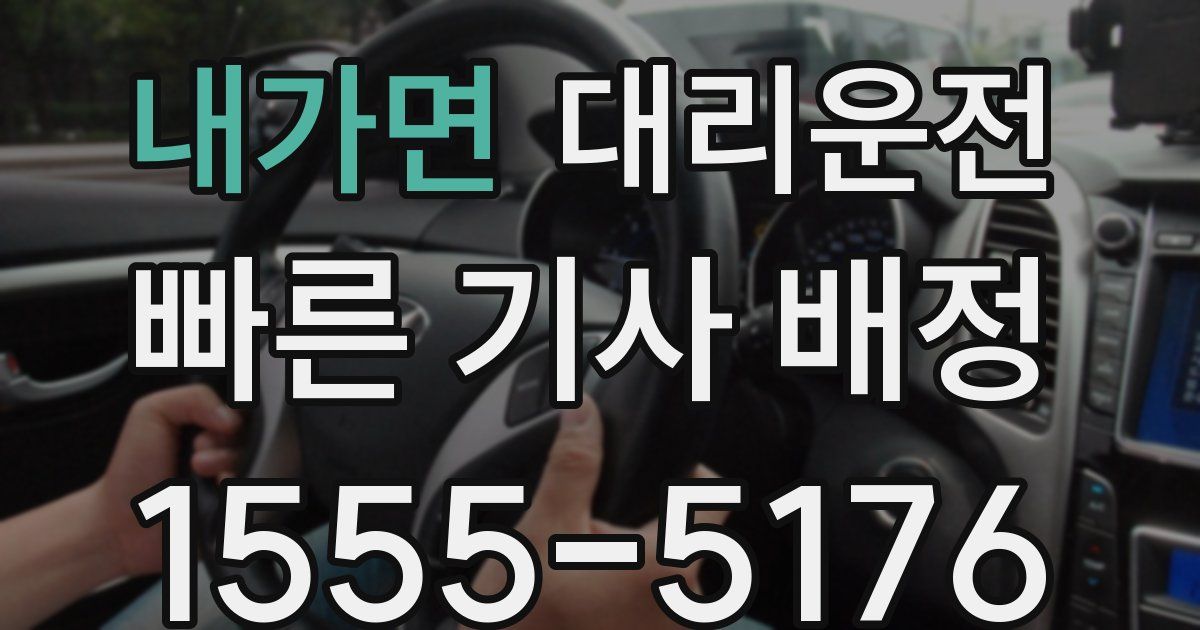 일일대리기사