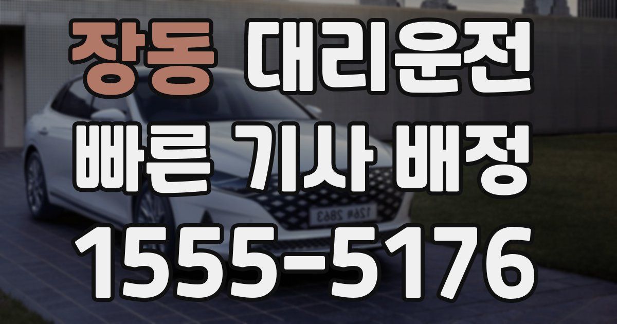 일일대리기사