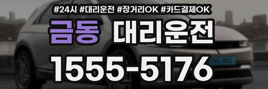 금동 대리운전