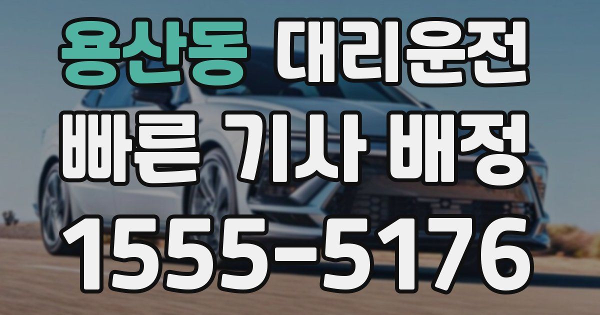 일일대리기사