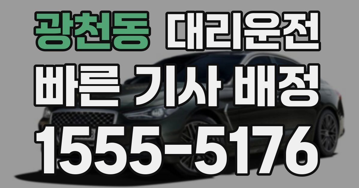 일일대리기사