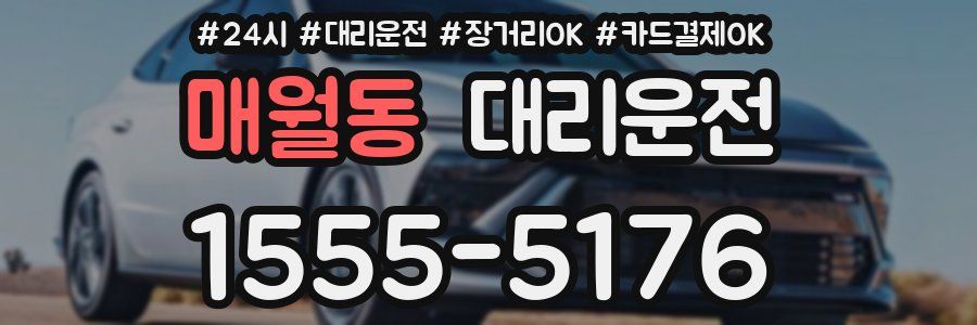 매월동 대리운전