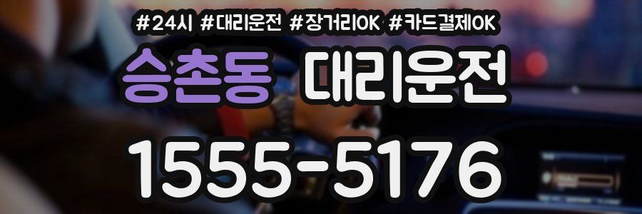 승촌동 대리운전