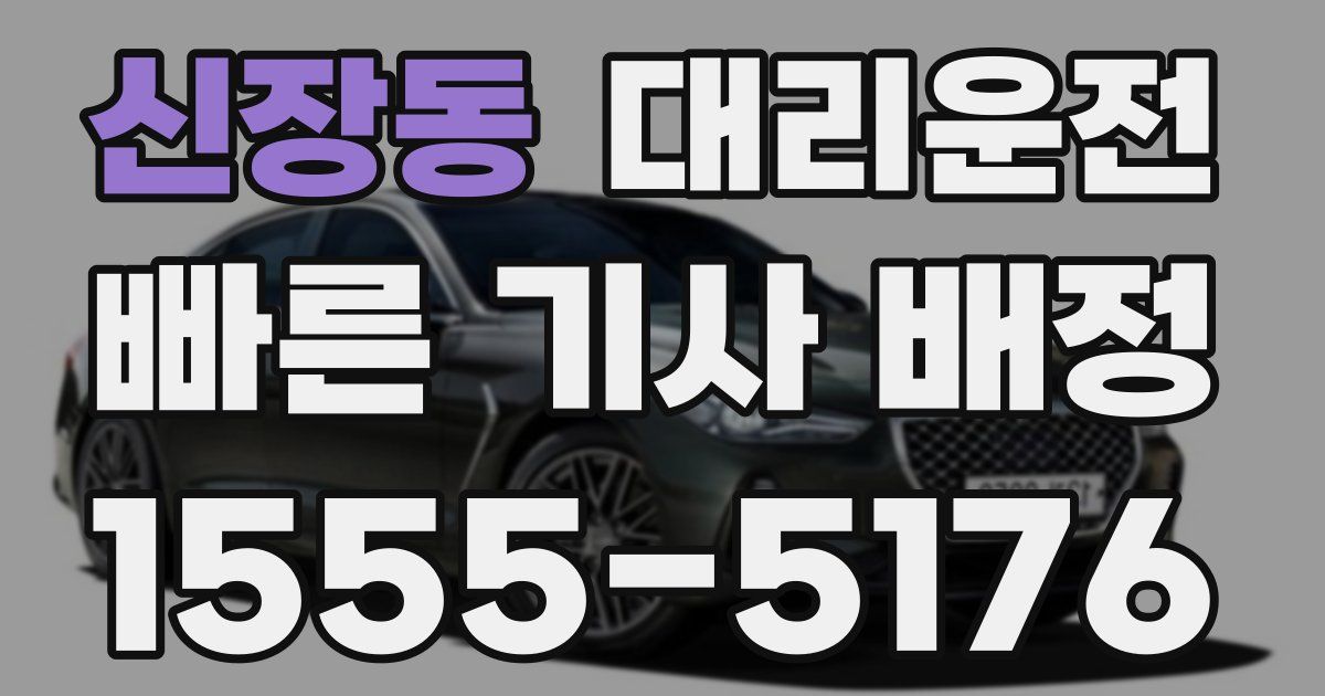 일일대리기사