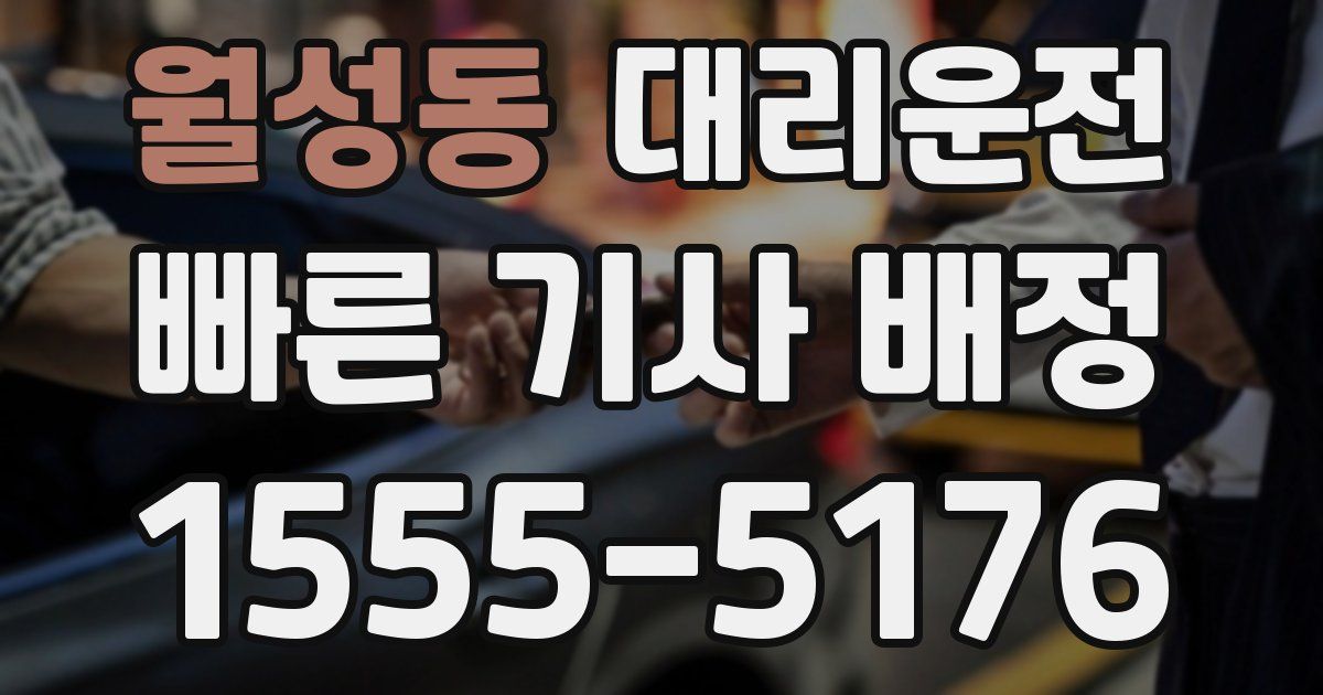 일일대리기사