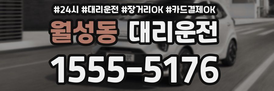 월성동 대리운전