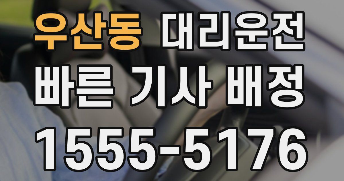 일일대리기사