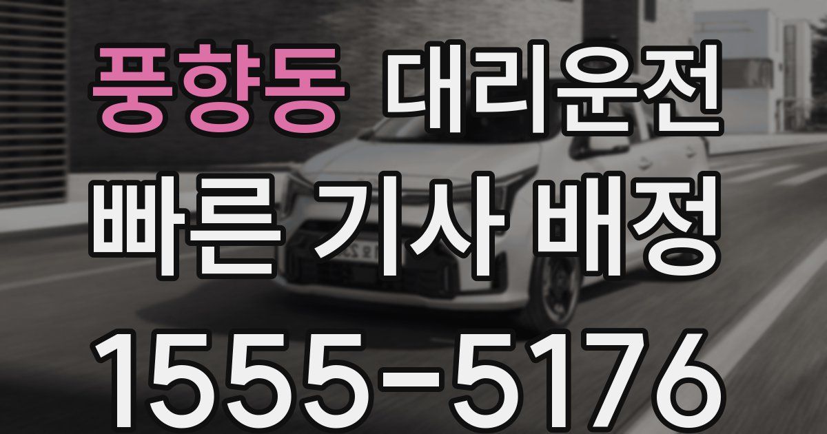 일일대리기사