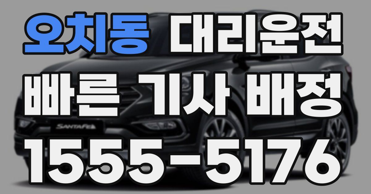 일일대리기사