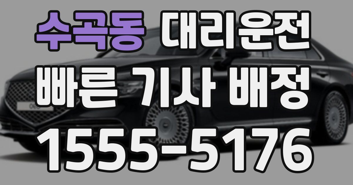 일일대리기사