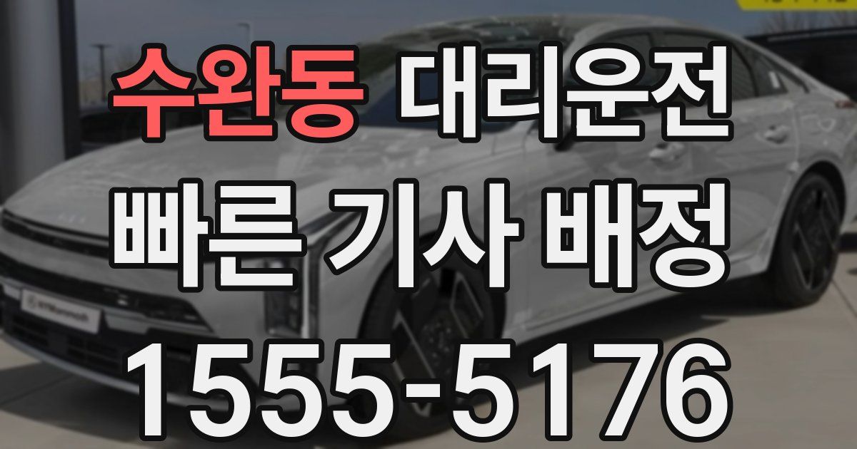 일일대리기사
