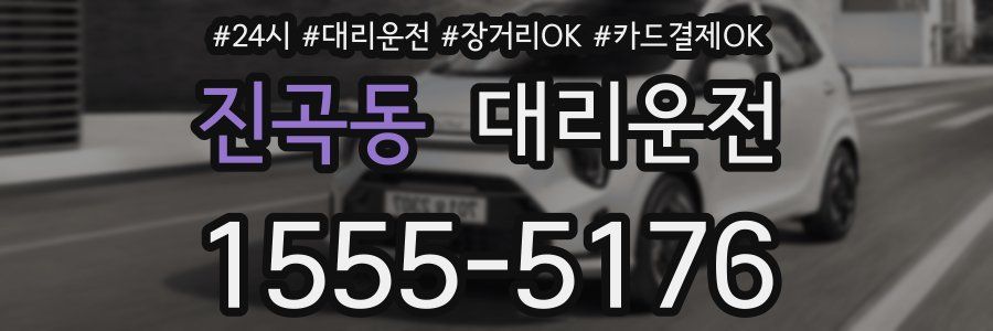 진곡동 대리운전