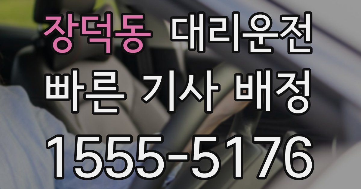 일일대리기사