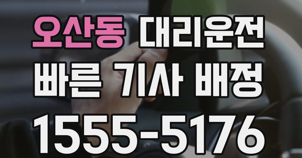 일일대리기사