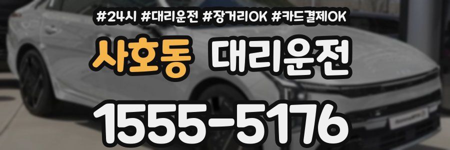 사호동 대리운전