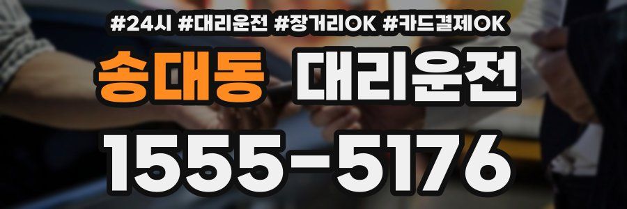 송대동 대리운전
