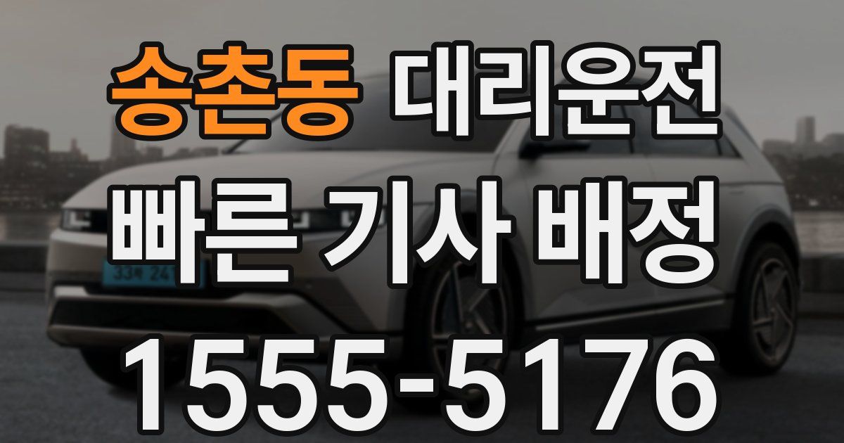 일일대리기사