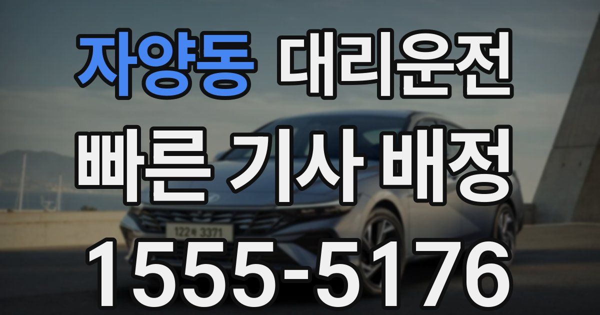 일일대리기사