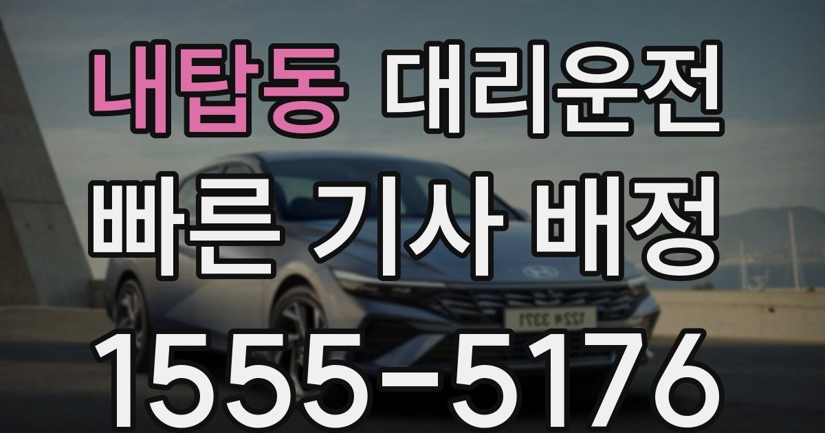 일일대리기사