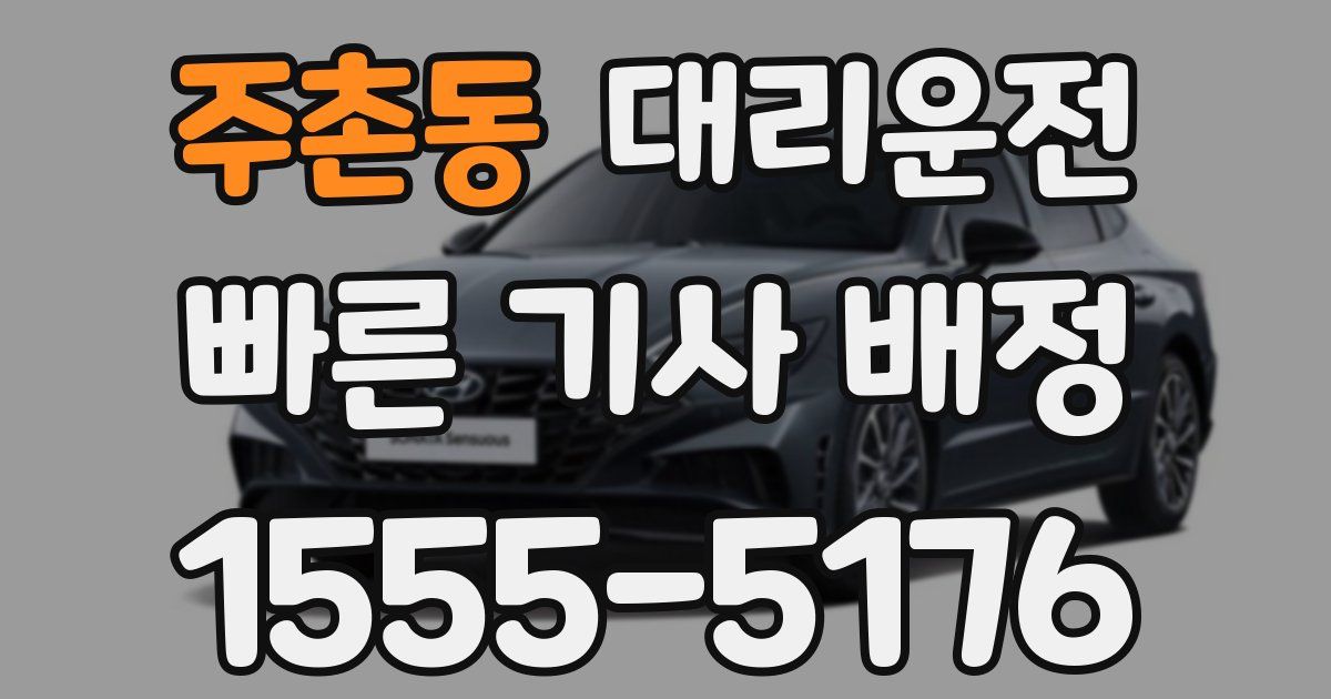 일일대리기사