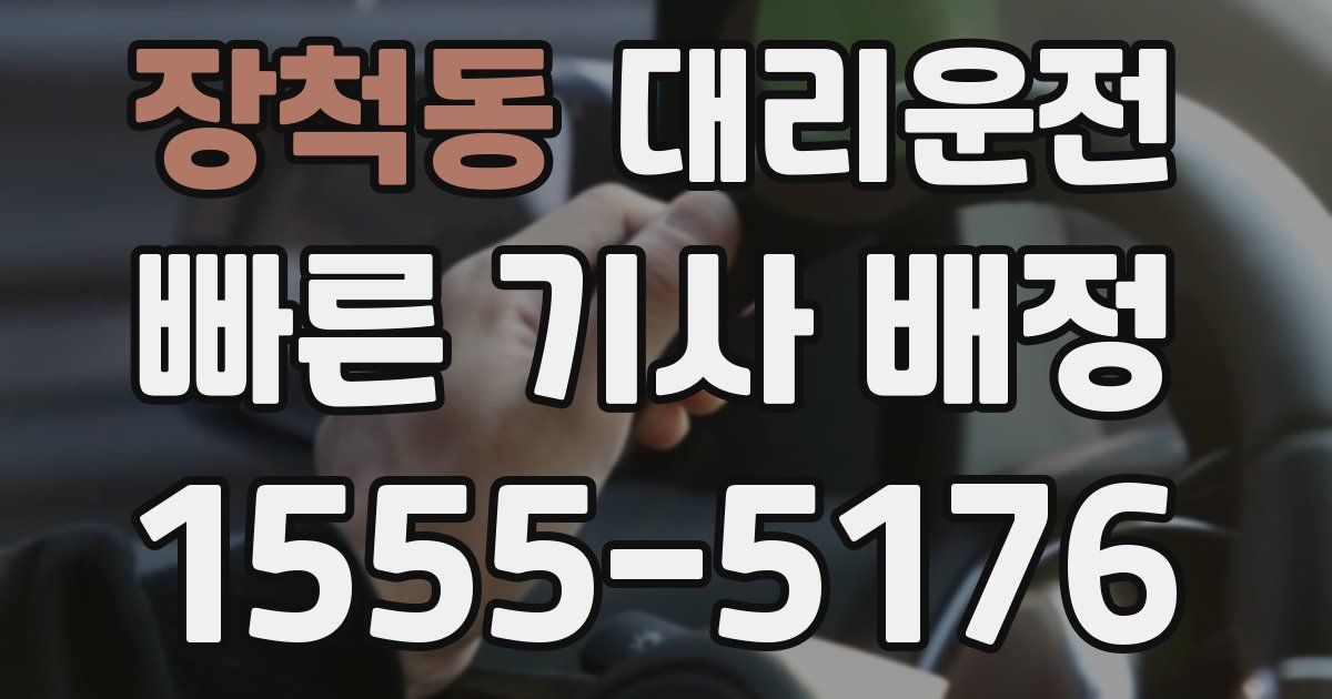 일일대리기사