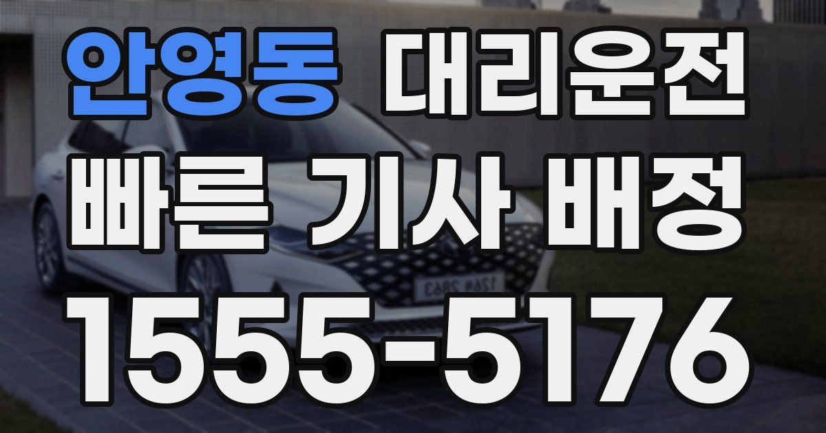 일일대리기사