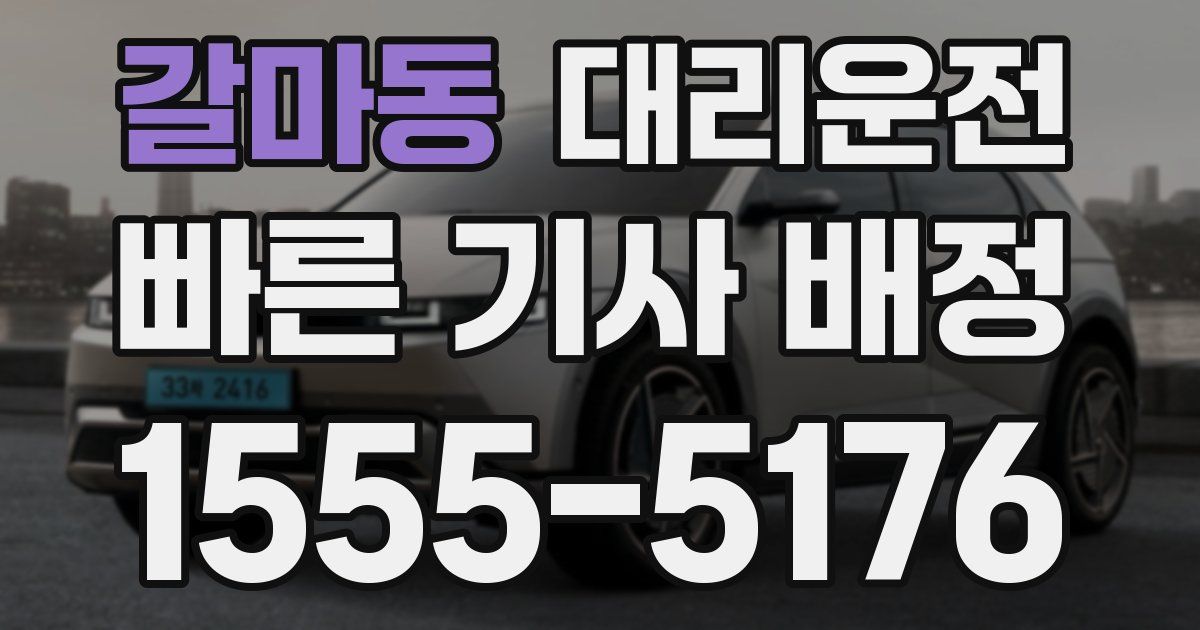 일일대리기사
